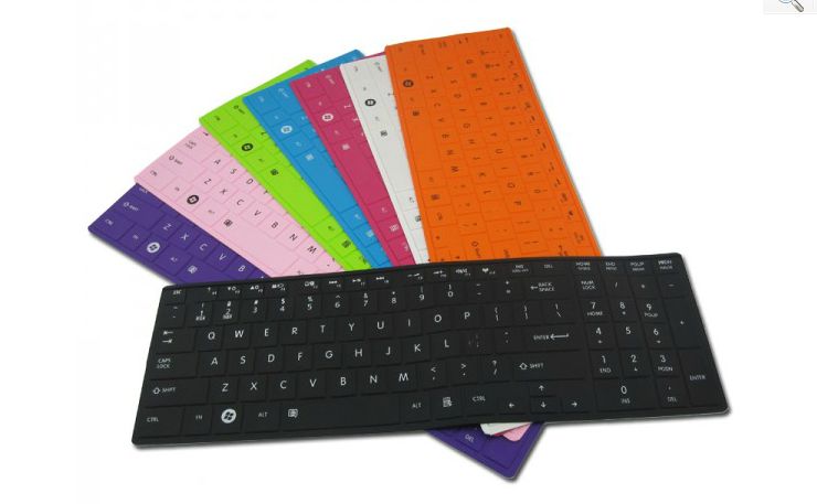 Lettering(1st Gen) keyboard skin for TOSHIBA Satellite L735